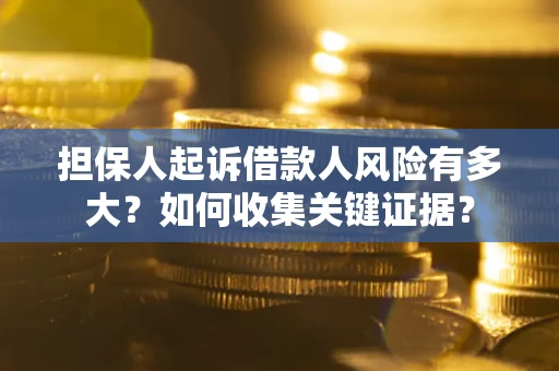 北京担保人起诉借款人风险有多大？如何收集关键证据？