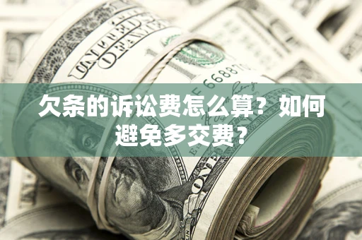 北京欠条的诉讼费怎么算？如何避免多交费？