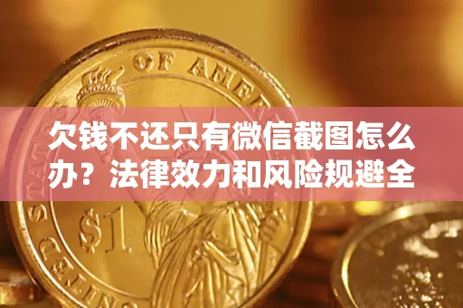 北京欠钱不还只有微信截图怎么办？法律效力和风险规避全解析