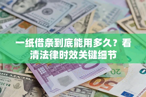 北京一纸借条到底能用多久？看清法律时效关键细节