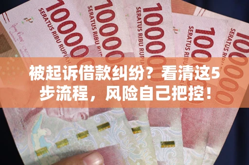北京被起诉借款纠纷？看清这5步流程，风险自己把控！